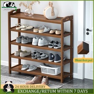 Mr.Bamboo Shoe Rack Organizer Bamboo Shoe Storage 2/3/4/5/6 Layers Rack for Home Furniture