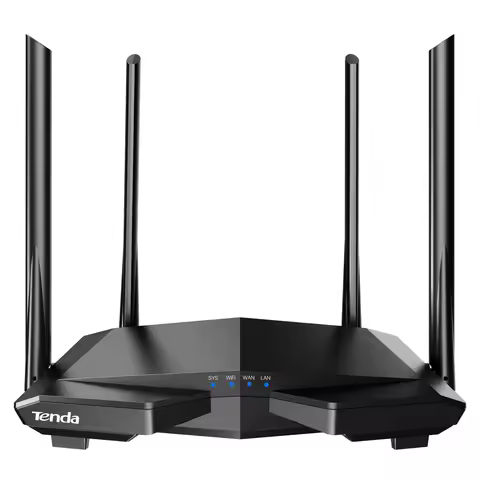 Tenda AC6 Global Version WiFi Router AC1200 5Ghz High Speed Wireless Internet MU-MIMO Beamforming Lo
