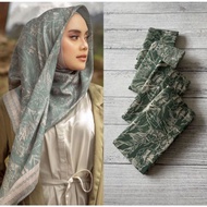 HS Latest Voal Motif Square Hijab Code HS 142