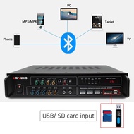 Ampaudio Amplifier Amp Audio Karaoke Amplifier Bluetooth Stereo Amplifier Wireless Audio AV-301