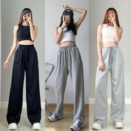 Marzukistore10 - BAGGY FIT SWEATPANTS - WOMEN'S LOOSE FIT PANTS - PLAIN JOGGER PANTS - OVERSIZE PANT