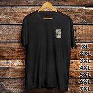 MEN'S T-SHIRTS DISTRO LOGO AS CARD MEN'S T-SHIRTS ADULT T-SHIRTS XL 2XL 3XL 4XL 5XL 6XL 7XL T SHIRT 