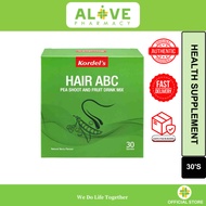 [ALIVE PHARMACY] Kordel's Hair ABC 30's – Suplemen Rambut Gugur & Penjagaan Rambut