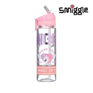 🧴 กระติกน้ำพลาสติก Smiggle ความจุ 650 ml แบบหลอด มีหูหิ้ว (ไม่มีสายสะพาย) พร้อมส่งครบลายตามภาพ