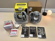 ชุดเสื้อฝาW110i2021พร้อมอุปกรณ์ครบตามรูปงานKTCลูกLHKAirสลัก13มิลปาดหลบ2วาล์วขนาด53-59มิลใส่รถW110i20