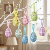 Realistic Speckled Easter Eggs 24/18/15/12/durable Eggs Easter Home Faux Decorations Foam H0o6