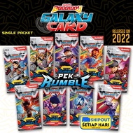 BoBoiBoy Galaxy Card Kad Pek Rumble - Single Packet based on Galaxy Comic Komik Musim 2