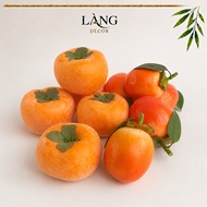 Premium fake persimmon fruit - 99% real model VIP photography props