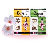 BIGEN PERMANENT POWDER HAIR COLOR Black & Brown Black