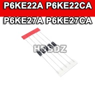 50~100PCS P6KE22A P6KE22CA P6KE27A P6KE27CA DO-15 TVS Instant Suppression Diode IC