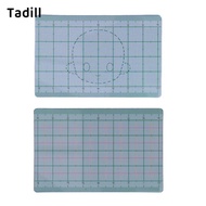 Tadill Doll Head Symmetry Ruler Face Drawing Guide Card Transparent Alignment Card Made of PP for DI