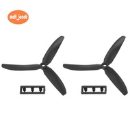 1 pair 5030 3-Blades Direct Drive Propeller Prop CW/CCW for RC Airplane Aircraft (Black)