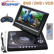 Upgrade 7.8" Portable DVD Player HD Swivel Screen Car/Kids Home Car VCD CD MP3 HD DVD Player
