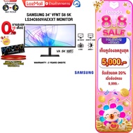 [เก็บคูปองลดสูงสุด 5,000.-][ผ่อน 0% 10 ด.]Samsung 34" VFNT S6 5K LS34C650VAEXXT MONITOR(VA 5k 100Hz)