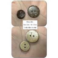 1 piece of COCONUT BUTTON, DRESS BUTTON