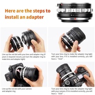 Wholesale Knf Concept Lens Adapter Nikon F Mount Lens G Ed Ai Af-S To Nikon Z Body - Converter Lens 