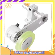 【W】Aluminum Encoder Mounting Bracket Encoder Bracket 40mm Polyurethane Industrial Encoder Wheel Meas