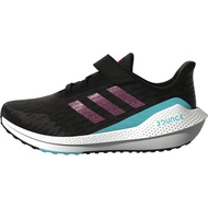 Adidas KIDS EQ21 Run Black Pulse Aqua Running Athletic Shoes  jv471