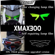 For Yamaha XMAX300 2023 headlight films smoked black tail light films instrument protection films rearview mirror modifications accessories