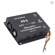 Direct Voltage Reducer 24Volt Step Down to 12Volt VoltBuck Regulator Voltage Transformer Direct Voltage Converter Voltage Inverter MOTO TOPGT