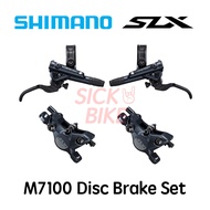 Shimano SLX BL-M7100 BR-M7100 MTB Hydraulic Disc Brake Set 2-piston Brakeset