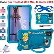 For Teclast M50 Mini (8.7 inch) 2024 Fashion Cute Cartoon 360° Rotatable Tablet Protective Case Tecl