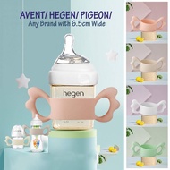 (Ready Stock)Suit Hegen CKbebe Silicone Holder Wing Handle Suitable For Hegen/Avent Or Any Bottle up