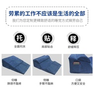 PK7J Elderly Bed Cushion Stomach Food Tube Slope Pillow Cushion Backflow Triangle Sit-Up Mattress Ma