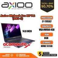 AXIOO MYBOOK PRO K7V.2 (8N5-5) i7 8GB 512GB 14"FHD TKDN GARANSI RESMI