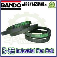♞Fan Belt Agricultural Fan Belt B Type B58 B-58 Bando Belt Industrial Fan Belt