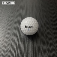 Bola golf putih terang Srixon, bola golf terpakai yang cantik, beg 10