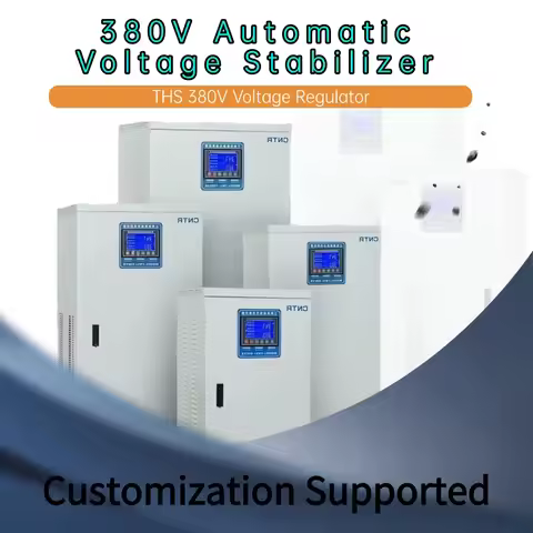 Industrial Fully Automatic Voltage Regulator 10KVA,20KVA 30KVA 380V Voltage Regulator, export Custom