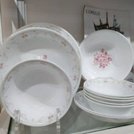 Corelle 20pcs Gold Series Premier Series- Blooming pink