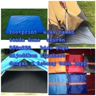 footprint alas bawah tenda size 250x220cm