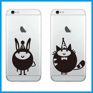sticker handphone iphone kucing lucu