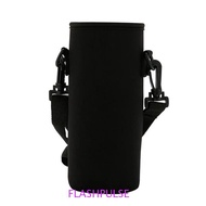 FLASHPULSE Sport Cup Covers Bag, Neoprene Strap Water Bottle Cover Bag, Holder Pouch Black 18/36/64o