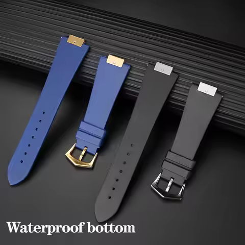 Quality Silicone Watchband For Pa-tek Philippe Sport Elegant Nautilus Series 5711/5712/5980 Waterpro