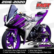 TERBARU Decal Sticker Striping Variasi CBR 150R 2016-2020 Motif DUCATI CBR 150R FACELIFT BISA COD CB