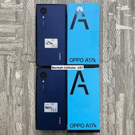 Oppo A17k 3/64 Second Fullset Bekas Resmi