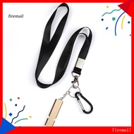 [FM] Portable Whistle Soccer Whistle High-quality Aluminum Referee Whistle with Lanyard Loud Sound for Sports Training Survival Portable Outdoor Whistle for Soccer Basketball