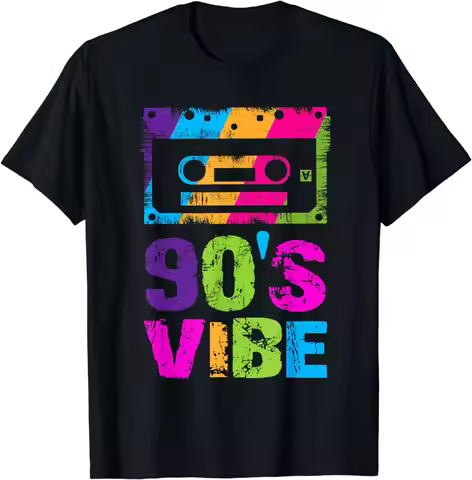 90s Vibe Vintage 1990s Music 90s Costume Party Nineties T-Shirt Graphic T Shirts Streetwear Vintage