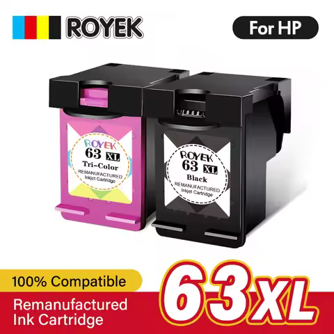 63XL Replacement Ink Cartridge For HP 63 HP63 XL Compatible Deskjet 1110 2130 2131 2132 3630 5220 52