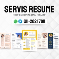 「 PROMO 」Servis Buat Resume Murah | Professional Resume Kerja | Edit Resume | Free Photo Edit | Expe