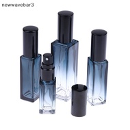 [neve-t] Gradient Blue Perfume Bottle 5ml 9ml 20ml Perfume  Bottle Empty Glass Atomizer Travel Cosme