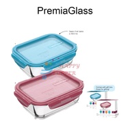 Tupperware PremiaGlass Rectangular 1L (Microvable)