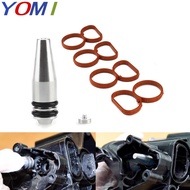 Bahagian Pengubahsuaian Kereta Serasi dengan N47 2.0D Aluminium Swirl Valve Plug Flap Parts Gasket M