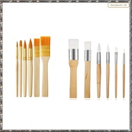 [L W H Y] Paint Brush Set,6 Pcs Acrylic Paint Brushes Paintbrushes for Acrylic Painting Artist Paint