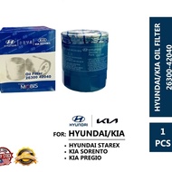 A24# HYUNDAI STAREX KIA SORENTO KIA PREGIO VAN OIL FILTER 26300-42040 26330-4X000