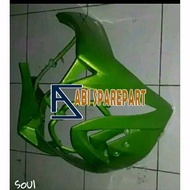 HIJAU YAMAHA MIO SOUL CARBON FRONT SHIELD GREEN