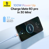 Baseus Discolor Series 100W USB to Type C 1m/2m Fast Charging Cable